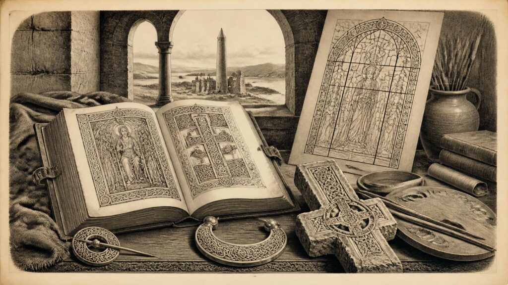 Historical illustration: Irish Art