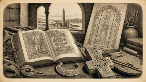 Historical illustration: Irish Art