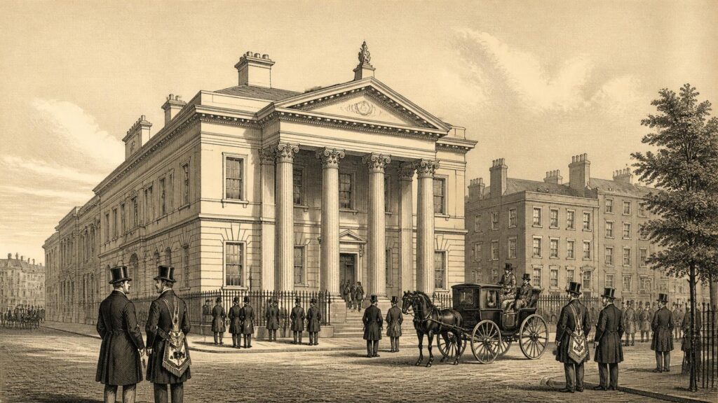 Historical illustration: Irish Masonry