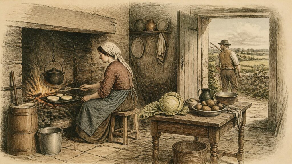 Historical illustration: Irish Sustenance