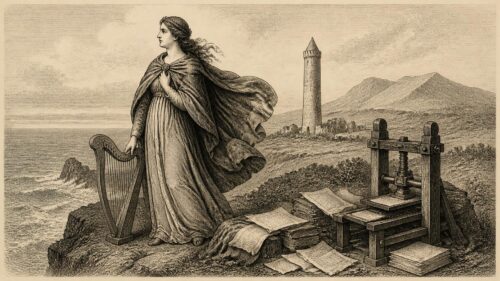 Historical illustration: Island Woman