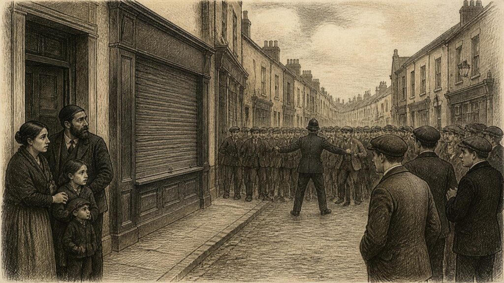 Historical illustration: Limerick Boycott