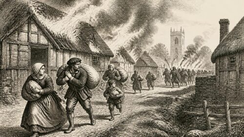 Naas in Flames
