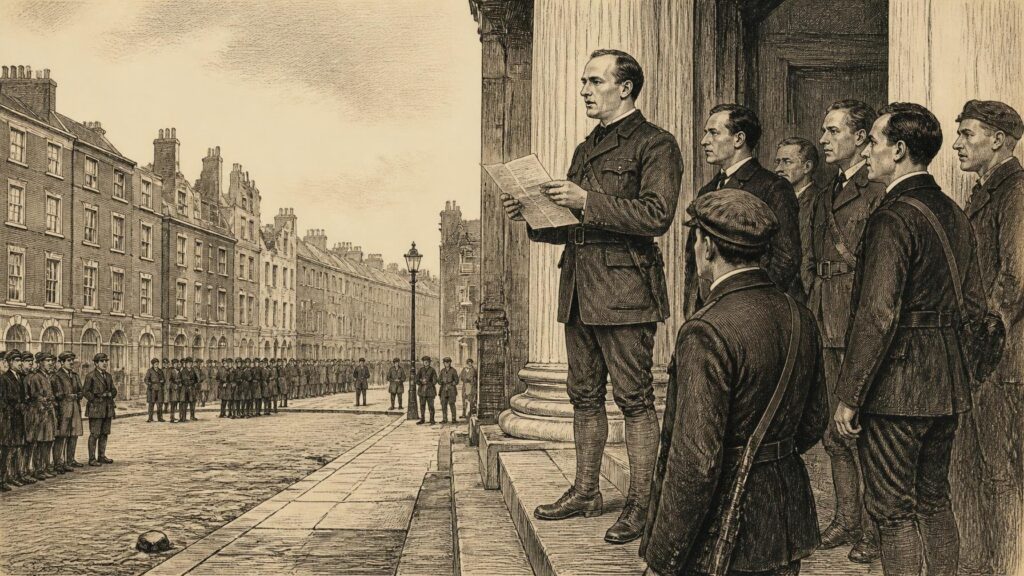 Historical illustration: Pearse Transformed