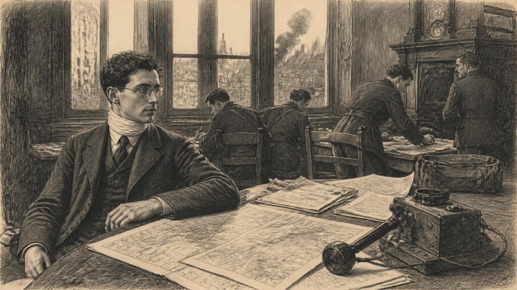 Historical illustration: Rebel Poet