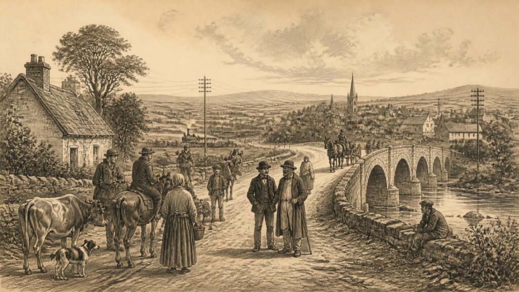 Historical illustration: Reconciled Island
