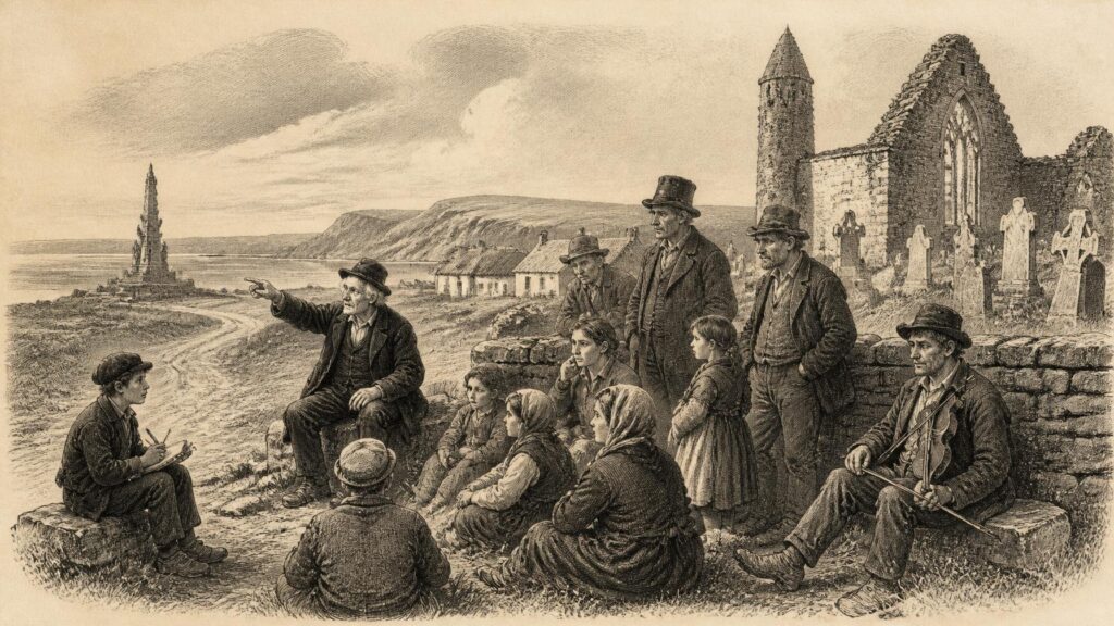 Historical illustration: Remembered Ireland