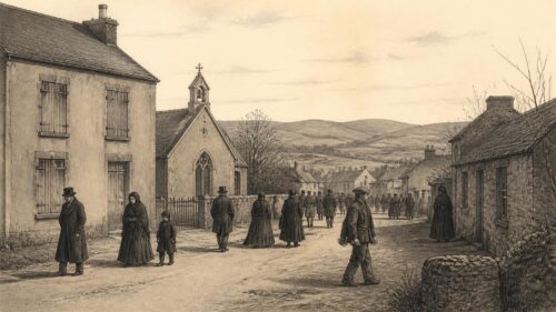 Historical illustration: Sacred Silence
