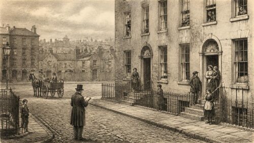 Historical illustration: Shelter Rights
