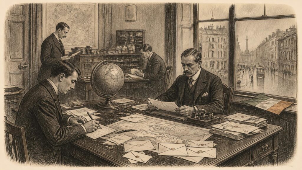 Historical illustration: Sovereign Voices