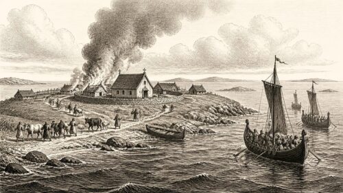 The Burning of Inis Pátraic