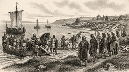 The Larne Landing