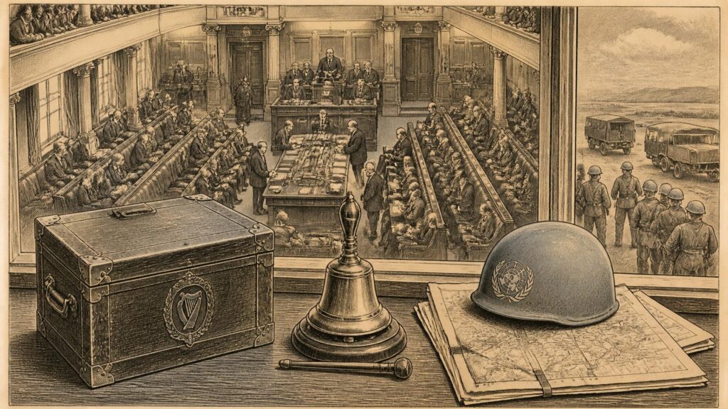 Historical illustration: Triple Lock
