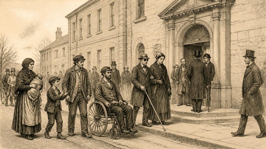 Historical illustration: Unequal Access