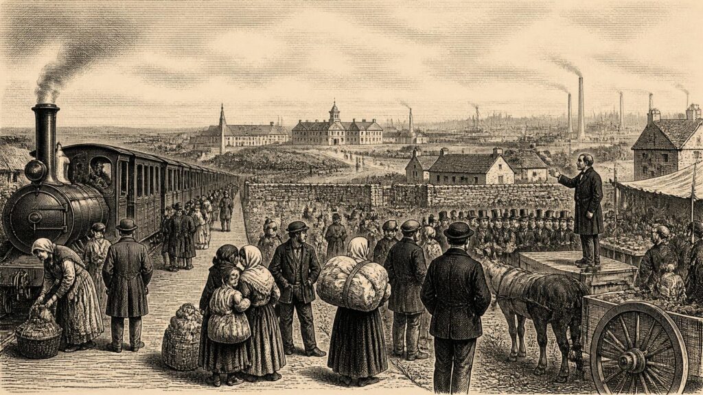 Historical illustration: Victorian Ireland