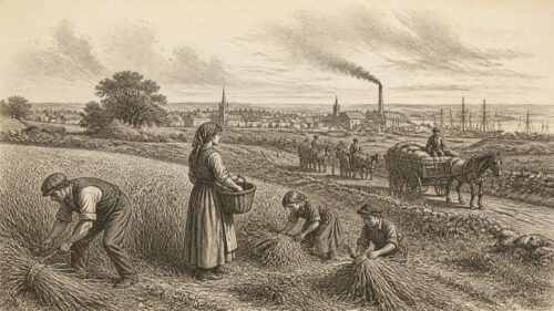 Historical illustration: Working Ireland