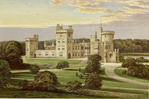Dromoland_Castle_from_A_series_of_picturesque_views_of_seats_of_the_noblemen_and_gentlemen_of_Great_Britain_and_Ireland_1840