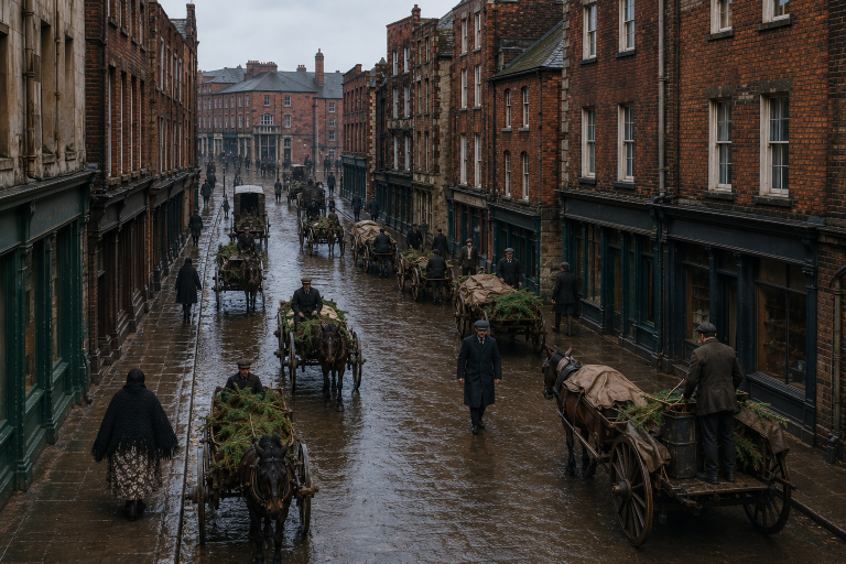 Limerick Market Day, 1937