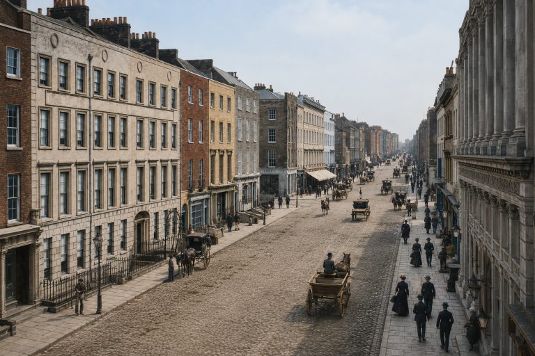 A Busy Day On George Street
