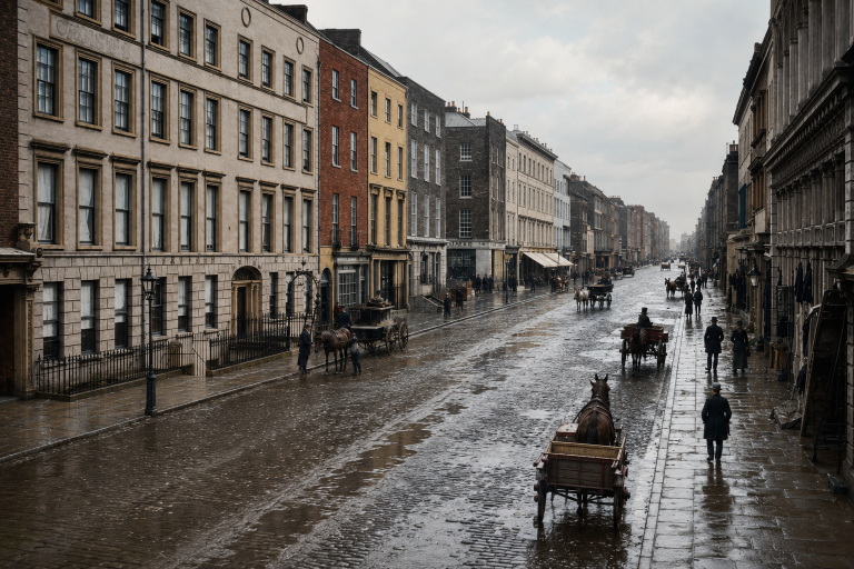 A Busy Day On George Street