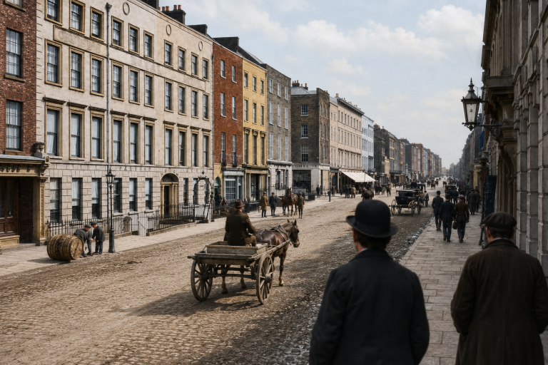A Busy Day On George Street