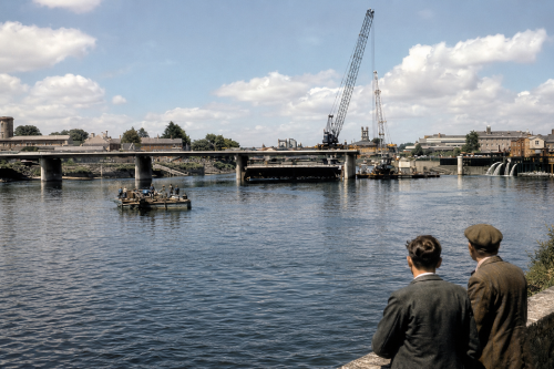 Shannon Bridge Under Construction (1987)