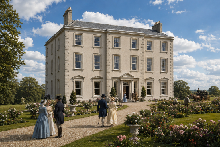 Grange House And Georgian Estate Life