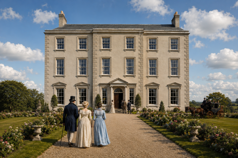 Grange House And Georgian Estate Life