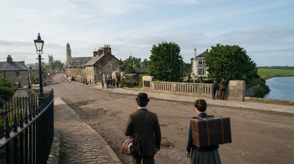 Traveler_arriving_historic_street_202607310758